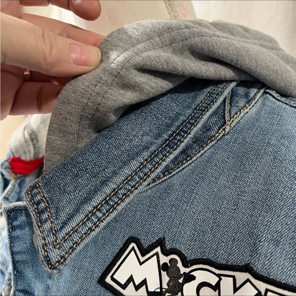 NWT DINEY LE JEAN JACKET WITH HOODIE - Picture 5 of 12